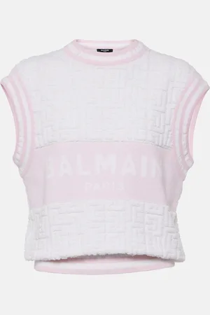 Balmain Gilet in misto lana