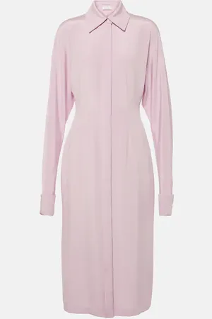 Sportmax Abito chemisier Lugano in misto seta