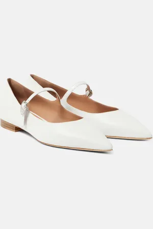 MALONE SOULIERS X Tabitha Simmons - Ballerine Kate in pelle