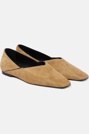 Totême Ballerine The Everyday Flat in suede