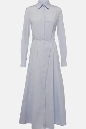 GABRIELA HEARST Abito chemisier Eugene in cotone