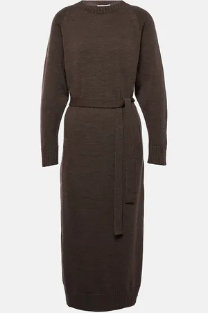 Max Mara Abito midi in lana vergine