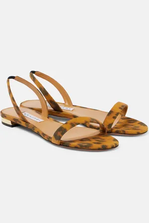 Aquazzura Sandali So Nude in suede