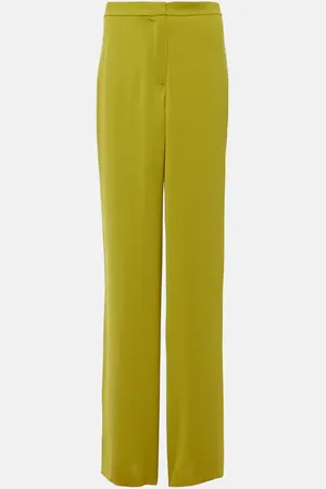 Max Mara Pantaloni regular Medusa in lana