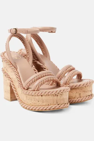 VALENTINO GARAVANI Sandali VLogo Summerblocks in pelle