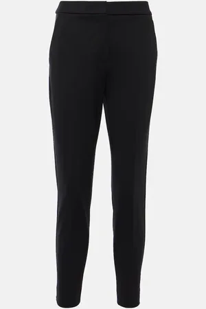 Max Mara Pantaloni cropped in jersey
