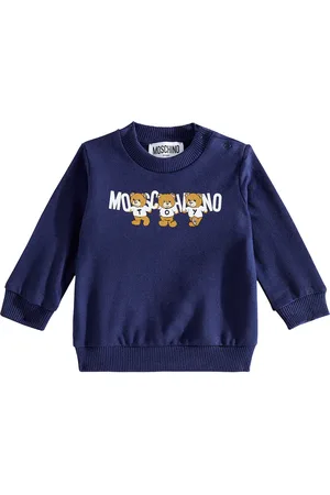 Moschino Baby - Felpa in cotone con stampa