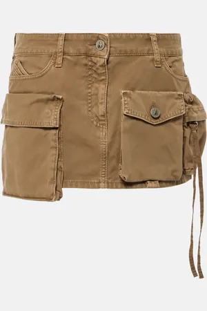 The Attico Minigonna cargo di jeans Fay