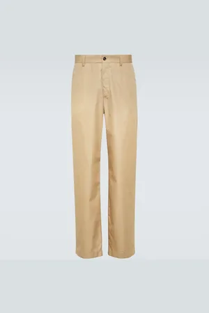 Dolce & Gabbana Pantaloni chino in cotone e seta