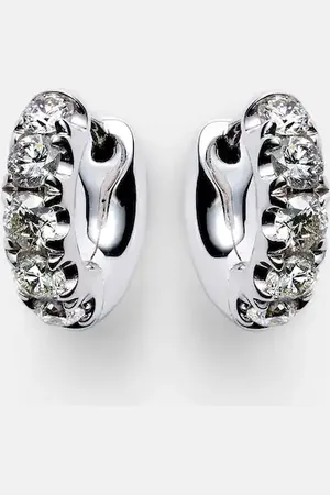 Roxanne First Orecchini Super Duper in oro bianco 14kt con diamanti