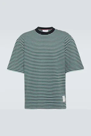 Thom Browne T-shirt oversize in cotone a righe