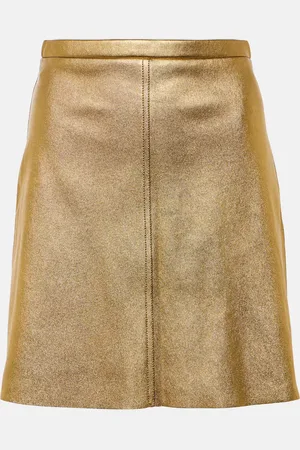 Stouls Minigonna Lucie 22 in pelle metallizzata