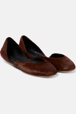 The Row Ballerine Gemma in cavallino