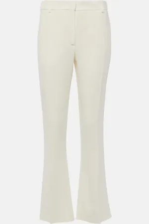 VALENTINO Pantaloni regular in cady di seta