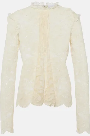 Paco rabanne Top in pizzo