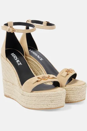 VERSACE Sandali Medusa ‘95 in pelle con zeppa