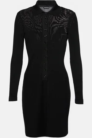 Tom Ford Abito stile polo in maglia a coste