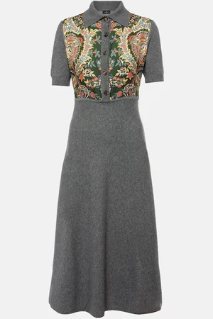 Etro Abito midi con seta