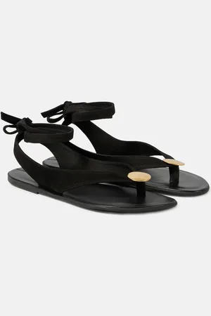 The Row Sandali infradito Charm in pelle