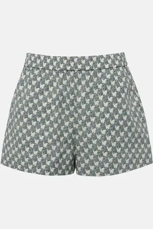 Tory Burch Shorts in popeline di misto cotone