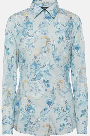 Etro Camicia in misto cotone con stampa