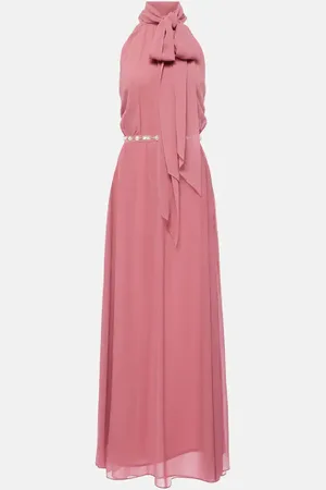 Max Mara Abito lungo in seta