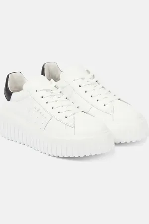 Hogan Sneakers H-Stripes in pelle con platform