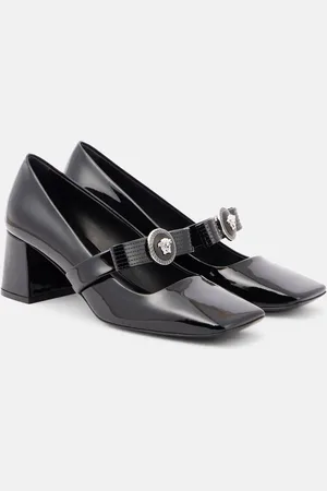 VERSACE Pumps Gianni Ribbon 55 in pelle