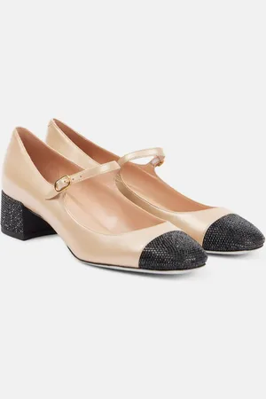 RENE CAOVILLA Pumps Mary Jane Kristen 40 in pelle
