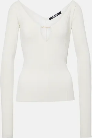 Jacquemus Top Pralù in maglia a coste
