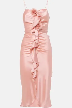 RODARTE Abito midi in crêpe di seta