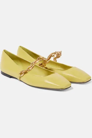 Jimmy Choo Ballerine Diamond Tilda in pelle
