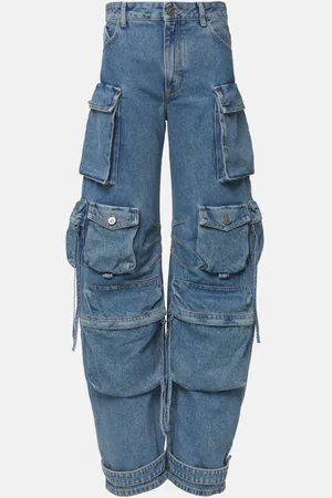 The Attico Jeans cargo Fern