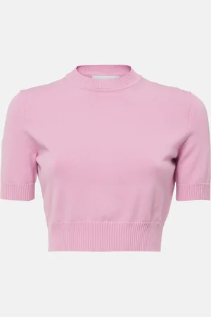 Sportmax Top cropped Premier in maglia