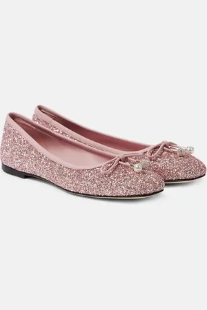 Jimmy Choo Ballerine Elme con glitter