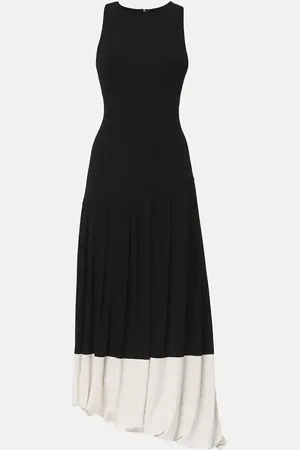 Victoria Beckham Abito midi in jersey