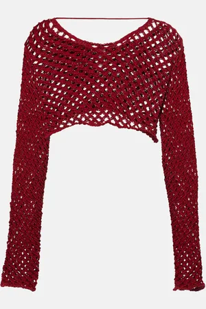 Bananhot Top cropped Magen in misto cotone