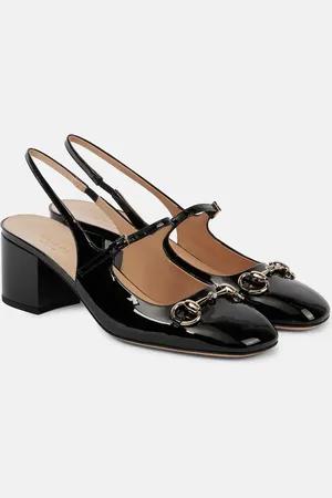 Gucci Pumps slingback Horsebit 55 in vernice