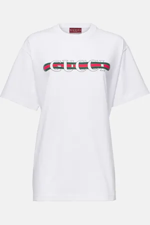 Gucci T-shirt in jersey di cotone con logo