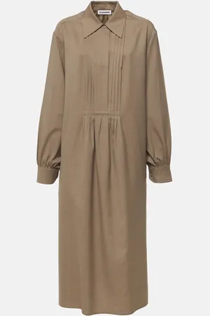 Jil Sander Abito chemisier in lana