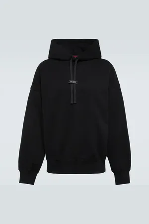 Gucci Felpa in jersey di cotone con cappuccio