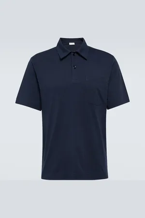 DRIES VAN NOTEN Polo in jersey di cotone