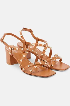 VALENTINO GARAVANI Sandali Rockstud in pelle