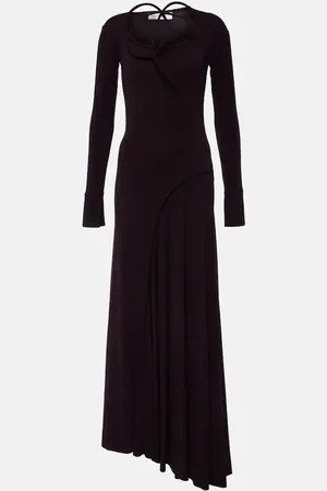 Victoria Beckham Abito lungo in jersey