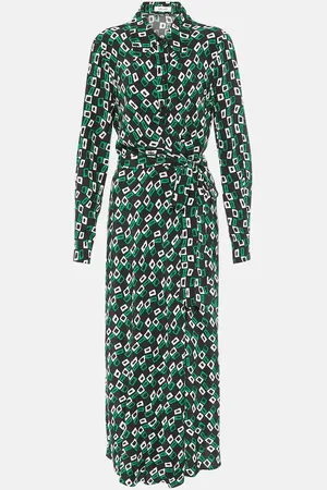 Diane von Furstenberg Abito a portafoglio Tori in crêpe
