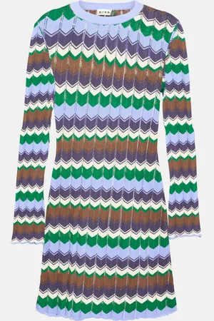 RIXO London Abito corto Mylene in cotone