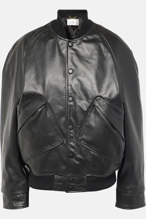 Victoria Beckham Giacca varsity in pelle