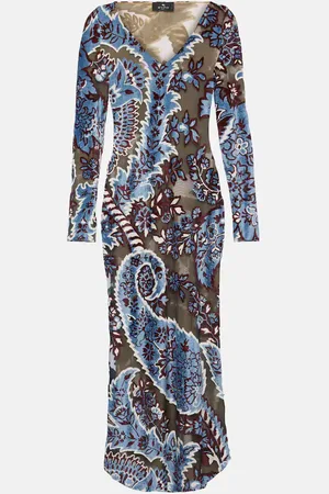 Etro Abito midi con stampa