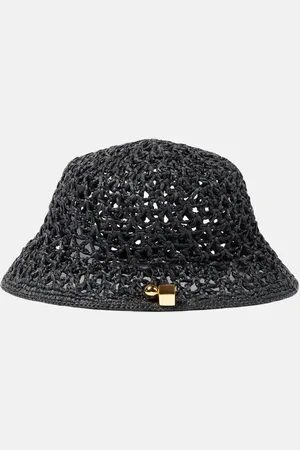 Jacquemus Cappello da pescatore Le Bob Spiaggia in rafia