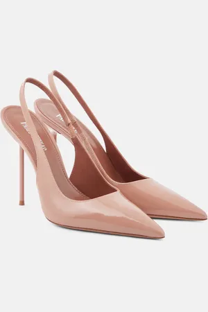 PARIS TEXAS Mules slingback Lidia 105 in vernice